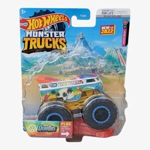 Hot Wheels Monster Trucks Psycho-Delic Volkswagen Drag Bus